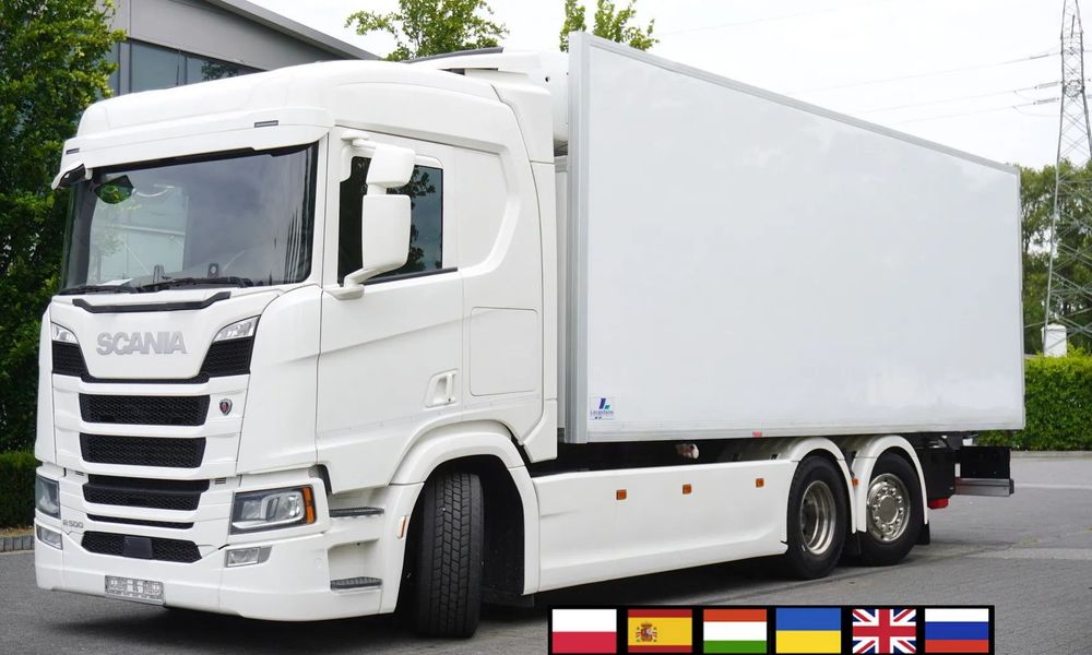 Scania R500 / Chłodnia Lecapitaine / Carrier Supra 950 / 3. oś skrętna  _232965