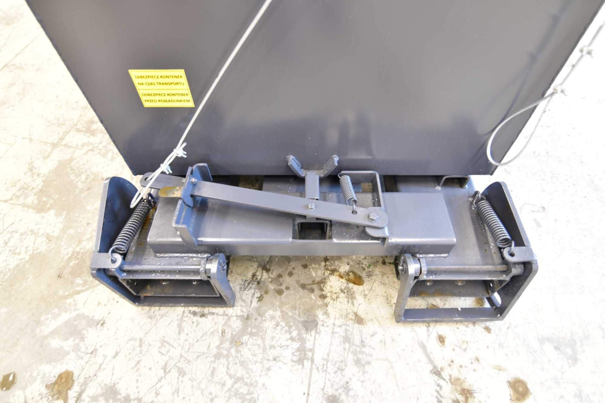 Kontener / Kontener samowyładowczy / Pojemnik metalowy 600L