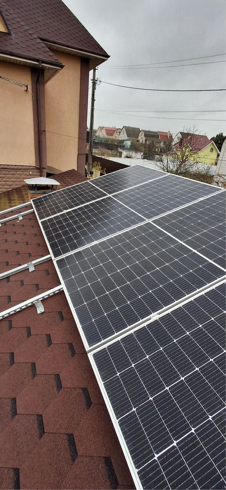 ГИБРИДНАЯ СТАНЦИЯ! Солнечные Панели! Инвертор Deye/Longi Solar!