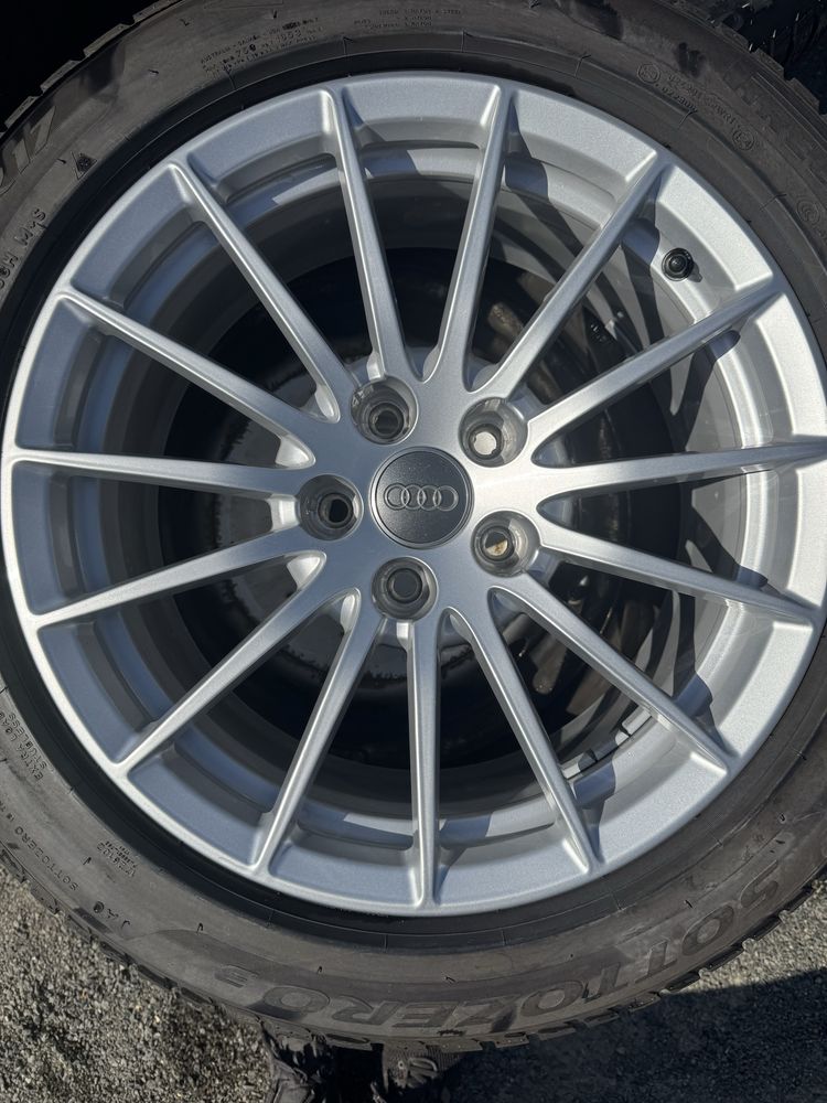Комплект литые диски r17 5/112 Audi с резиной