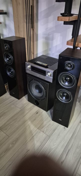 WZMACNIACZ DENON AVR 3805 7.1,kolumny Prism