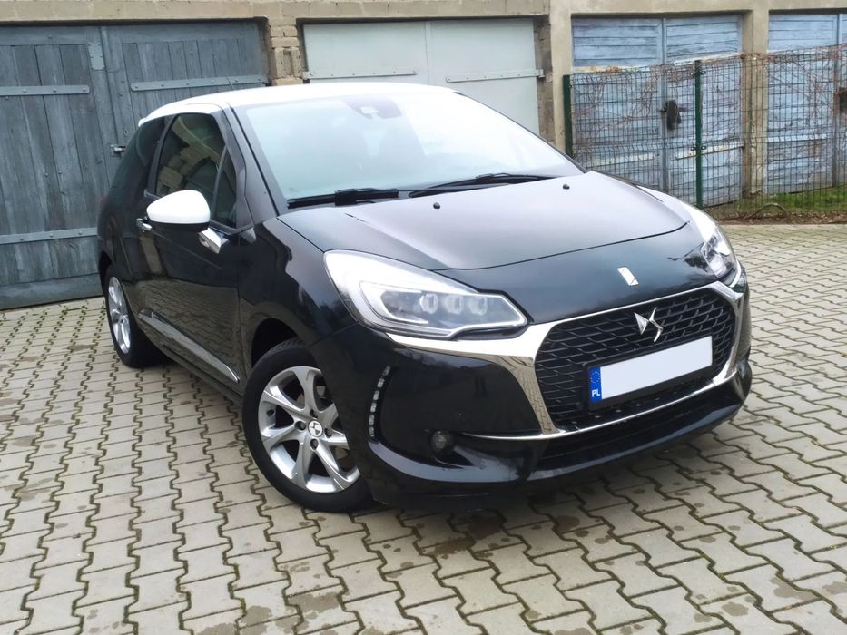 DS Automobiles DS 3 Niski Przebieg, AUTOMAT,110KM. Benzyna. Bodate Wyposażenie FULL LED.