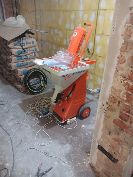 Машинна штукатурка