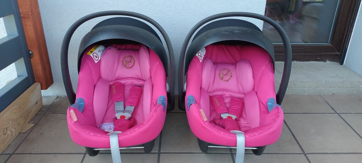 Foteliki Cybex Aton M I- size fancy pink
