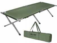 Розкладачка армійська польова Mil-Tec US Style 210*70 олива на 120 кг