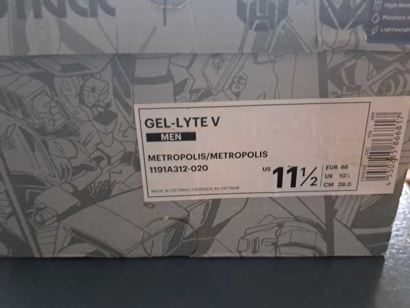 ASICS Special Edition GEL-Lyte V Transformers - roz 46 - stan sklepowy