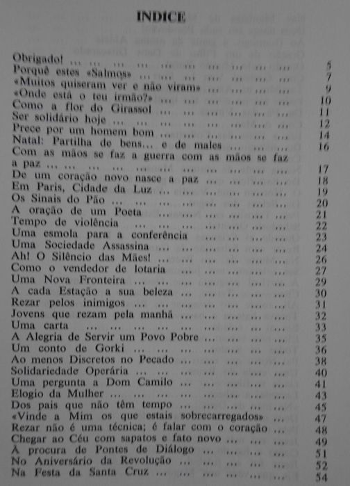 Salmos Para O Amanhecer de Eloy Pinho - 1ª Edição 1985