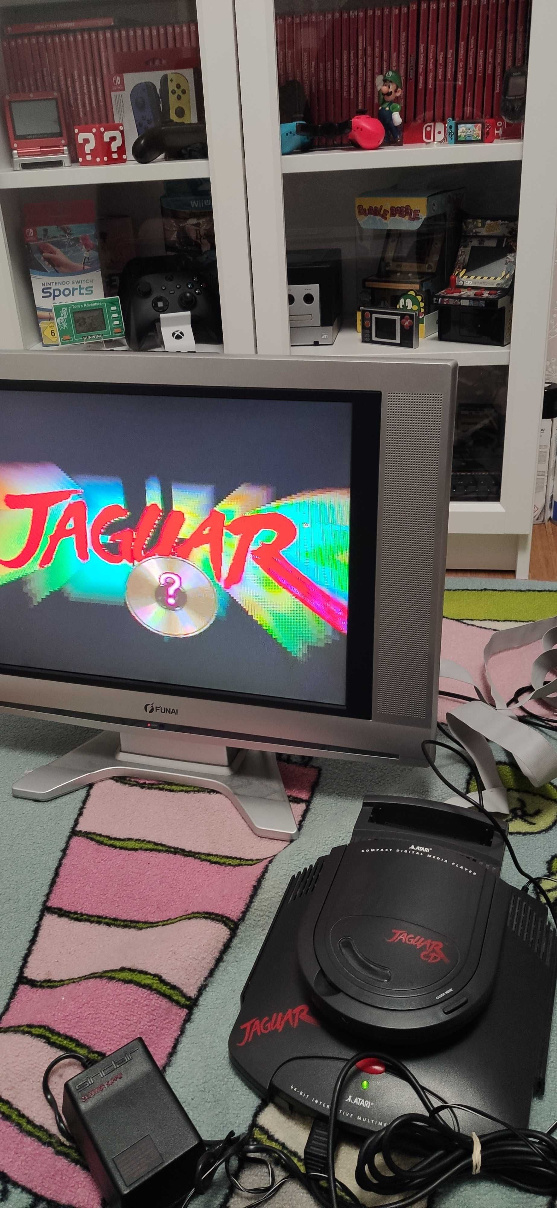 Konsola  Atari Jaguar CD plus gry