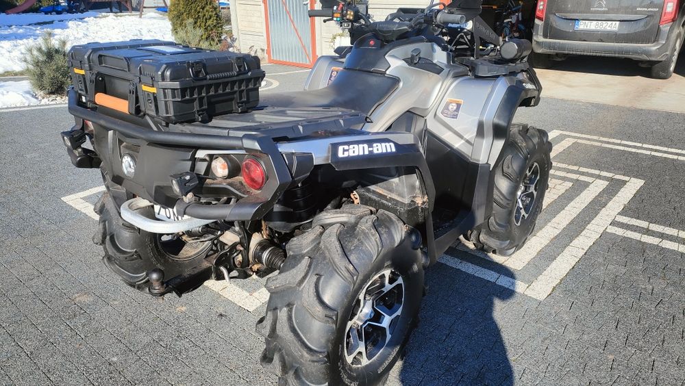 Can Am Outlander 1000 zarejestrowany