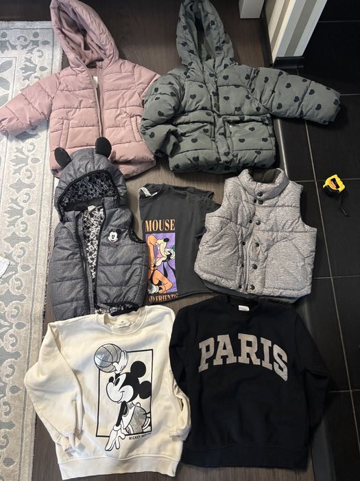 Zara gap hm комбинезон куртка зимові