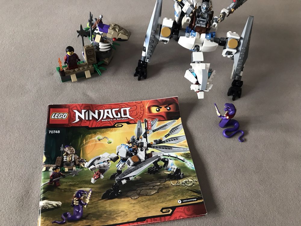 Конструктор Lego Ninjiago Тітановий дракон. Код 70748. Б/у