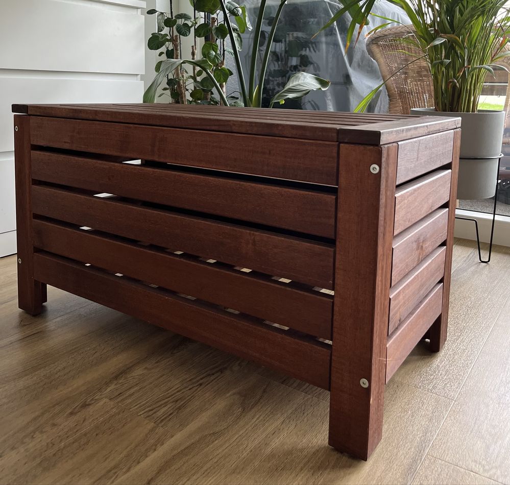Ikea skrzynia ogrodowa ławka box schowek donica Applaro