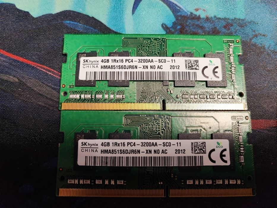 Ddr4 so-dimm 2x4gb 3200 hinix