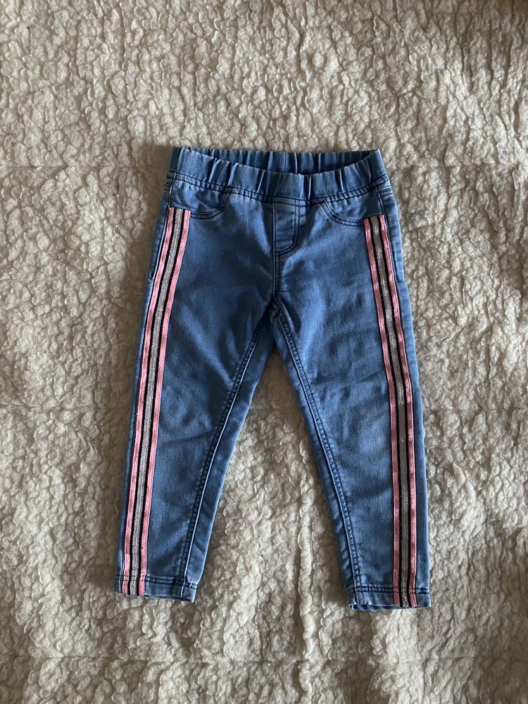 Штани джинсові для дівчинки 3-4 роки/ Штаны джинсовые детские