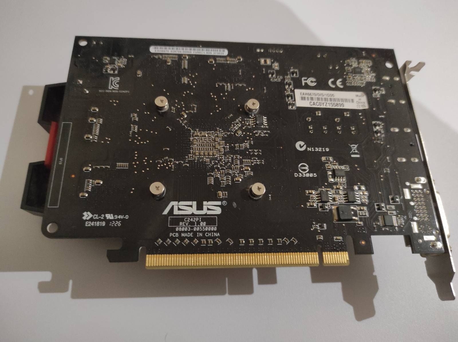 Asus PCI-Ex Radeon HD6670 1024MB DDR5