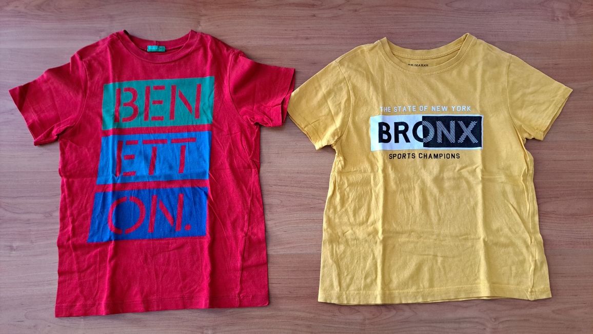 Conjunto de T-shirts Menino 7/8 anos - 10 peças