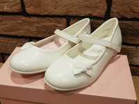 Białe buty komunijne r.32