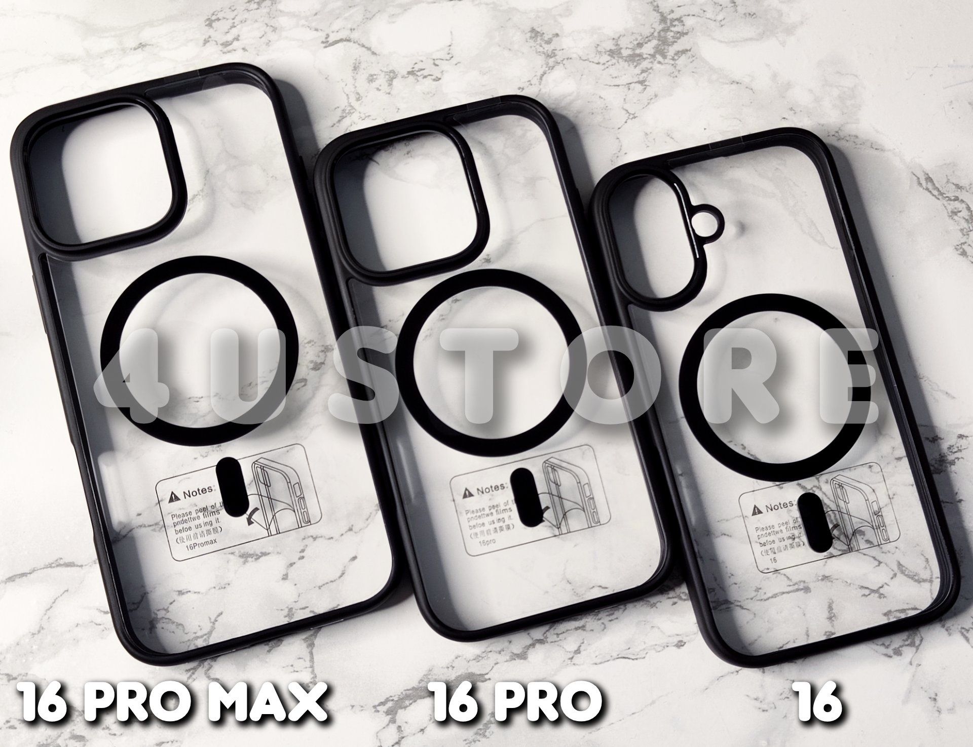 Чехол Spigen Magsafe на iPhone 16 Pro Max чохол прозорий з окантовкою