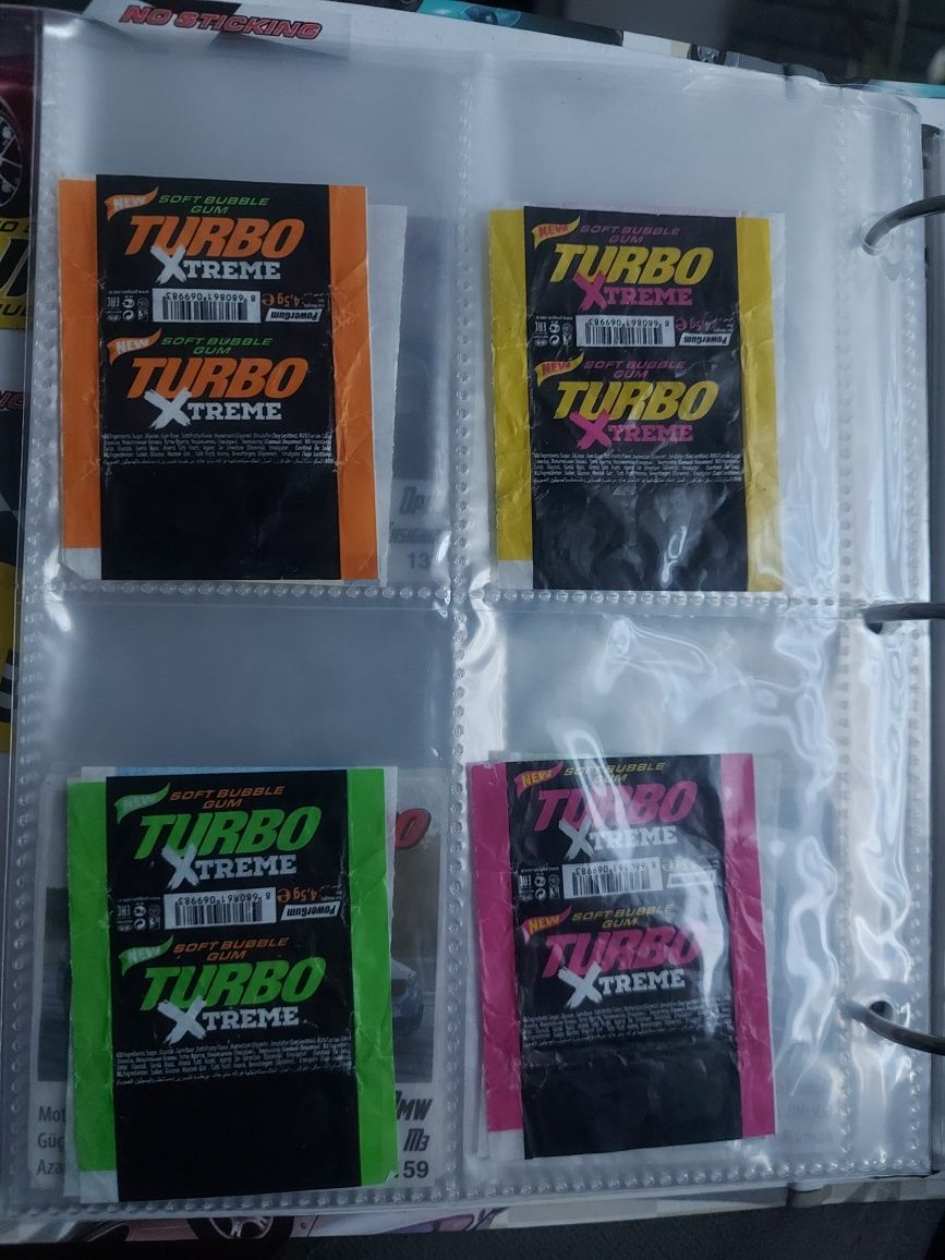 Obrazek kartecza historyjka gumy Turbo Xtreme