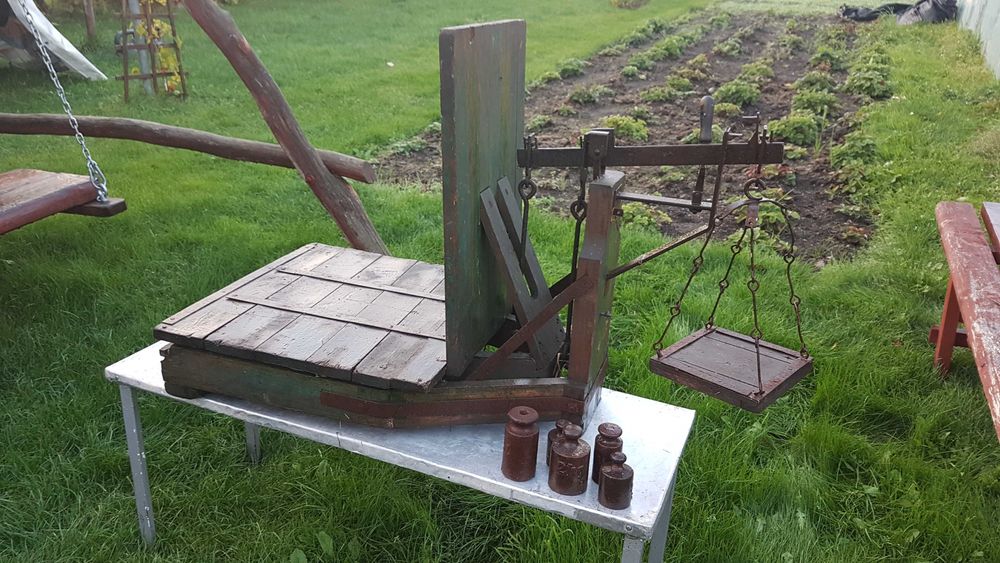 Waga dziesiętna odważnikowa