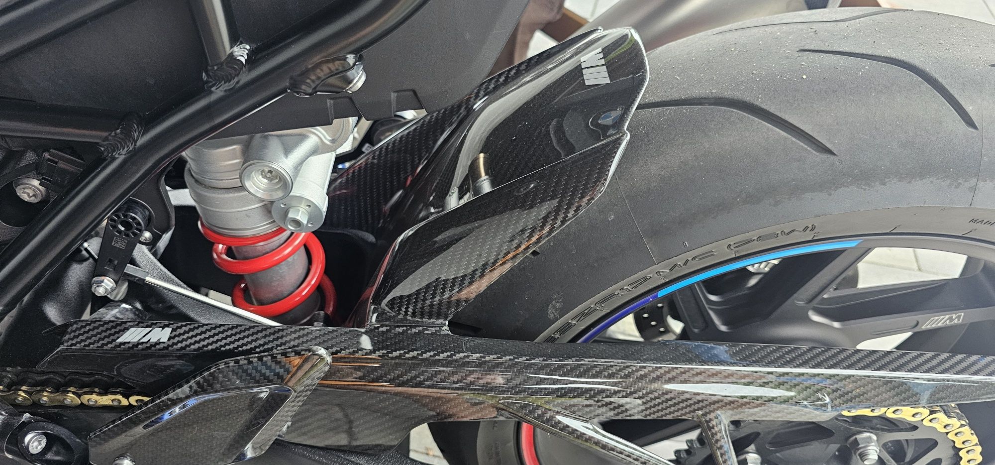 BMW S1000RR K67 M 2019-25 tylny błotnik carbon