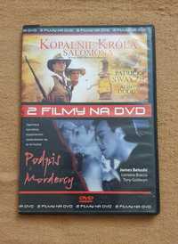 2 Filmy DVD: "Kopalnie Króla Salomona" /"Podpis Mordercy" DVD PL