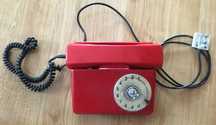 Telefon stacjonarny PRL RWT Tulipan
