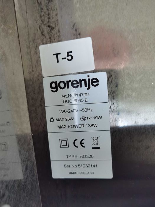 Okap Gorenje uzywany