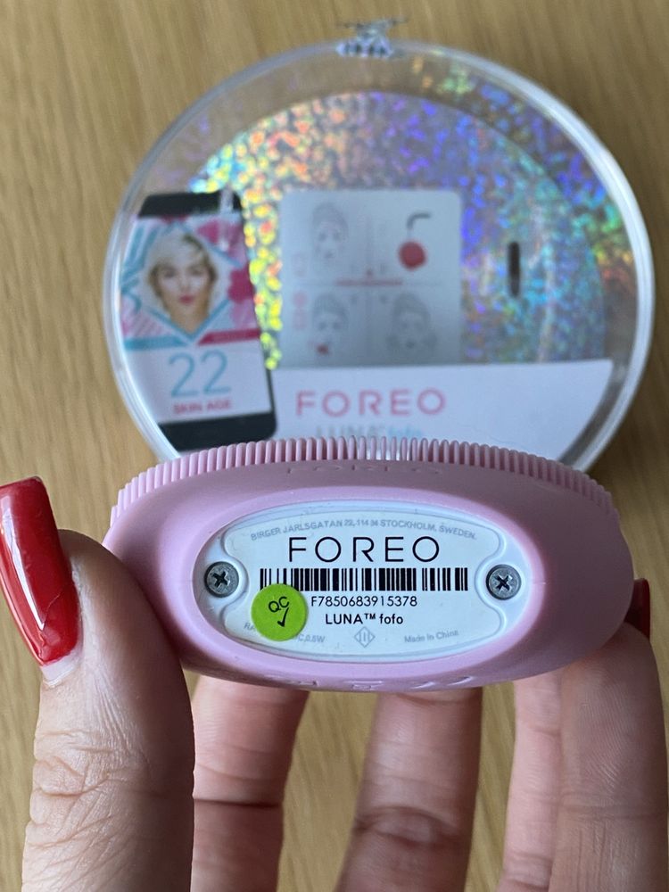 Szczoteczka soniczna Foreo Luna Fofo różowa Pearl Pink