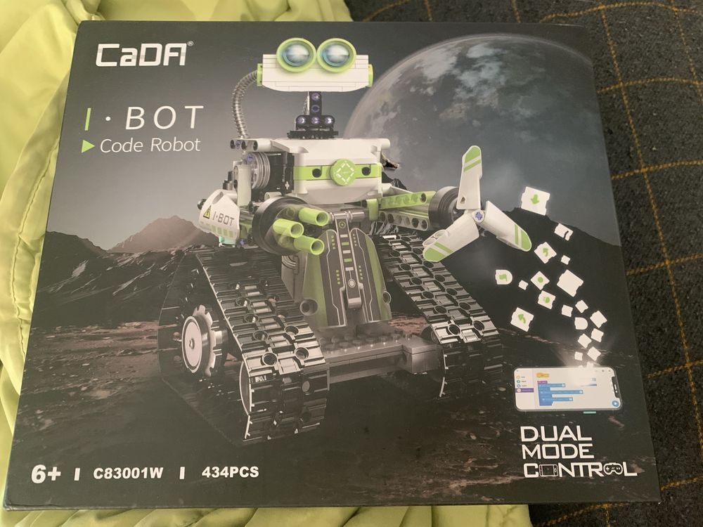 Robot ibot klocki starowany programowany cada