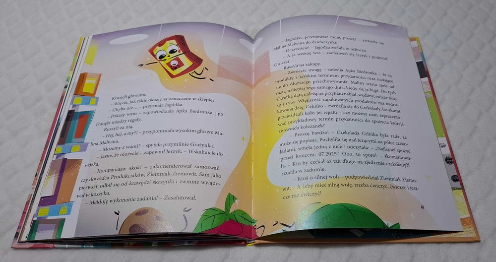 Gang produkciaków, zakupy to przygoda Płatkowska Książeczki dla dzieci