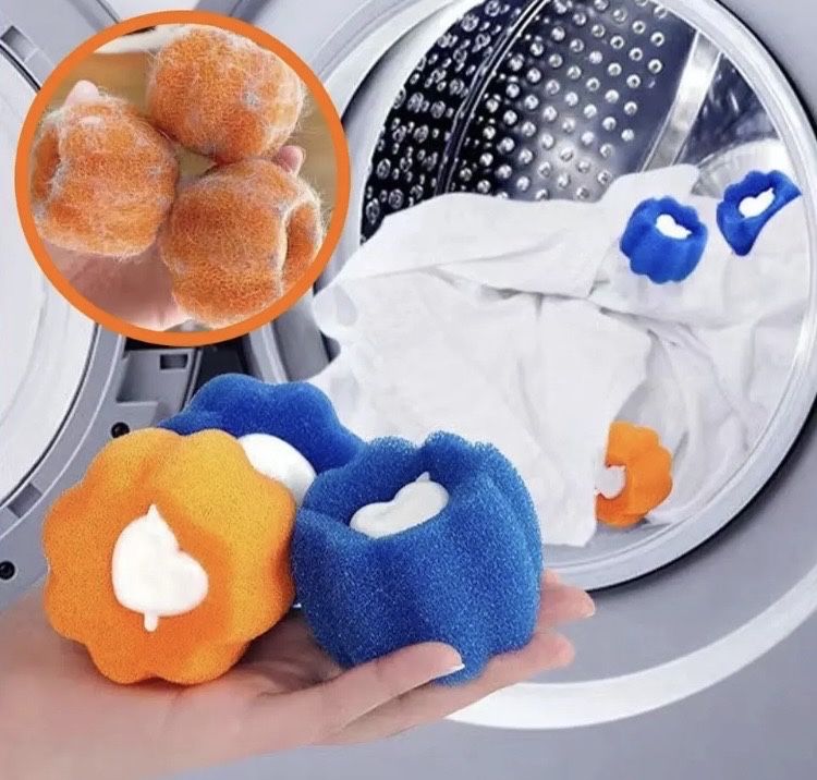 Кульки для видалення вовни в пральній машині,шарик для стирки в машине