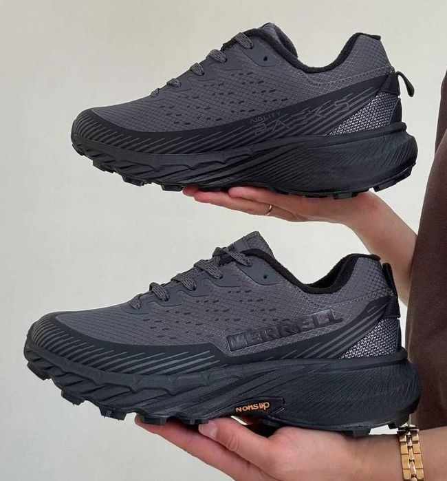 Зимние мужские Термо кроссовки Мерелл гор текс черные Merrell Gore Tex