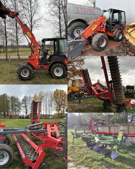 Wynajmę / wypożyczę maszyny rolnicze agregat wał rozrzutnik pług