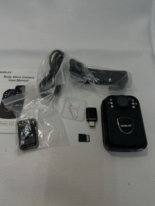 Kamera nasobna BOBLOV KJ21 z akcesoriami Full HD