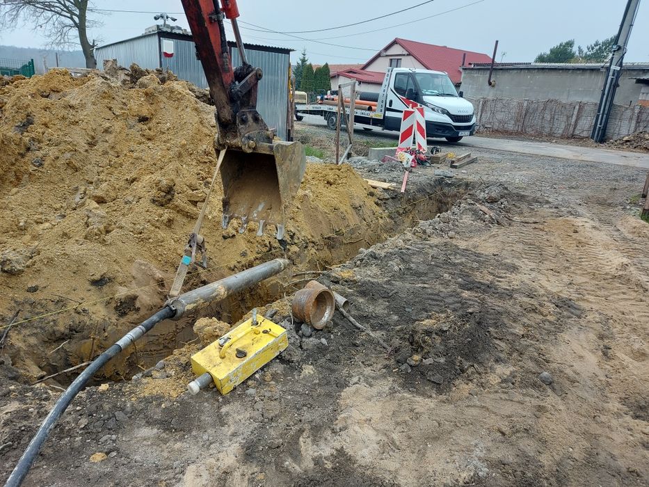 Przyłącza wod-kan przepompownie oczyszczalnie