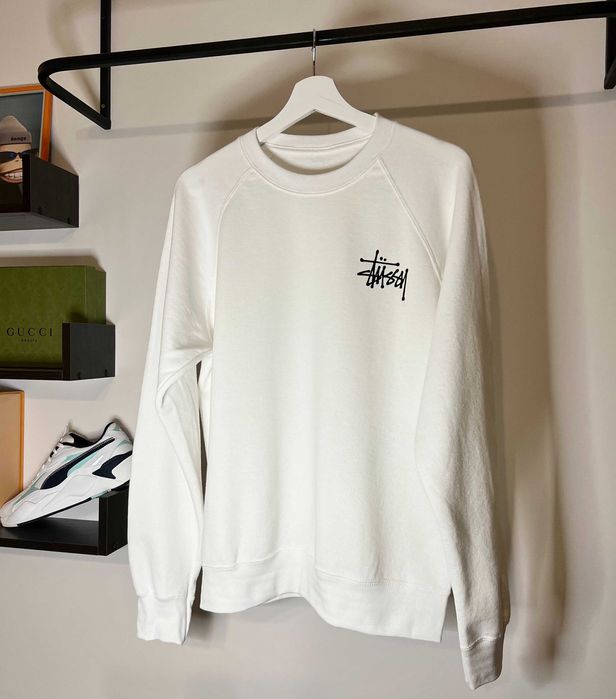 Світшот Stussy (білого кольору)