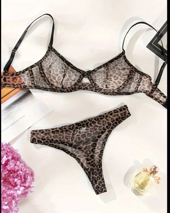 Красивое Белье леопардовое