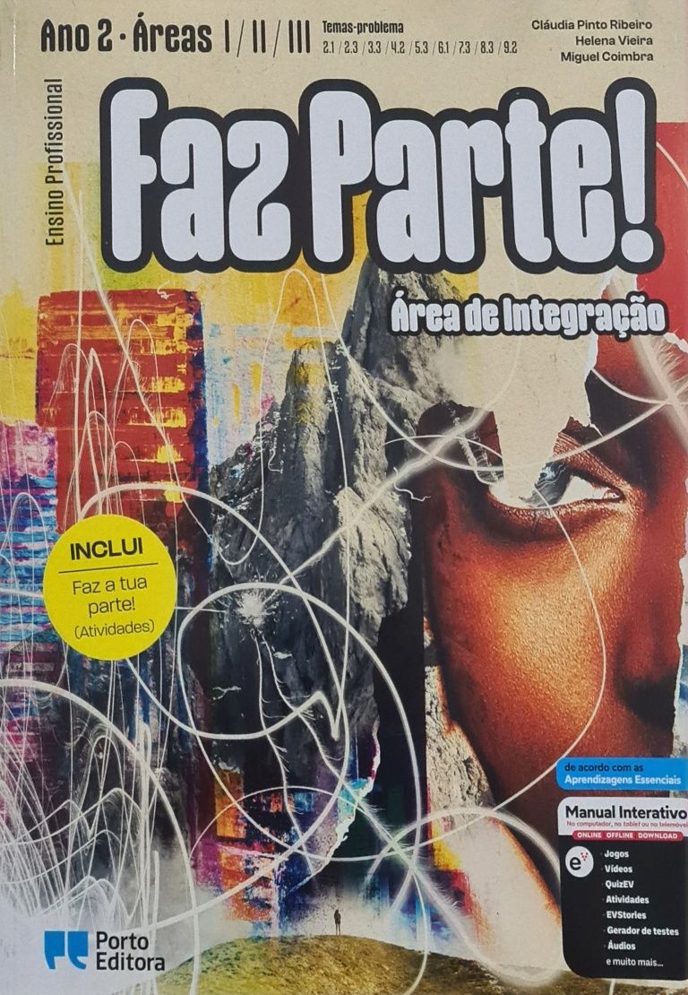 Ensino Profissional. Área de Integração. Faz Parte. Novos