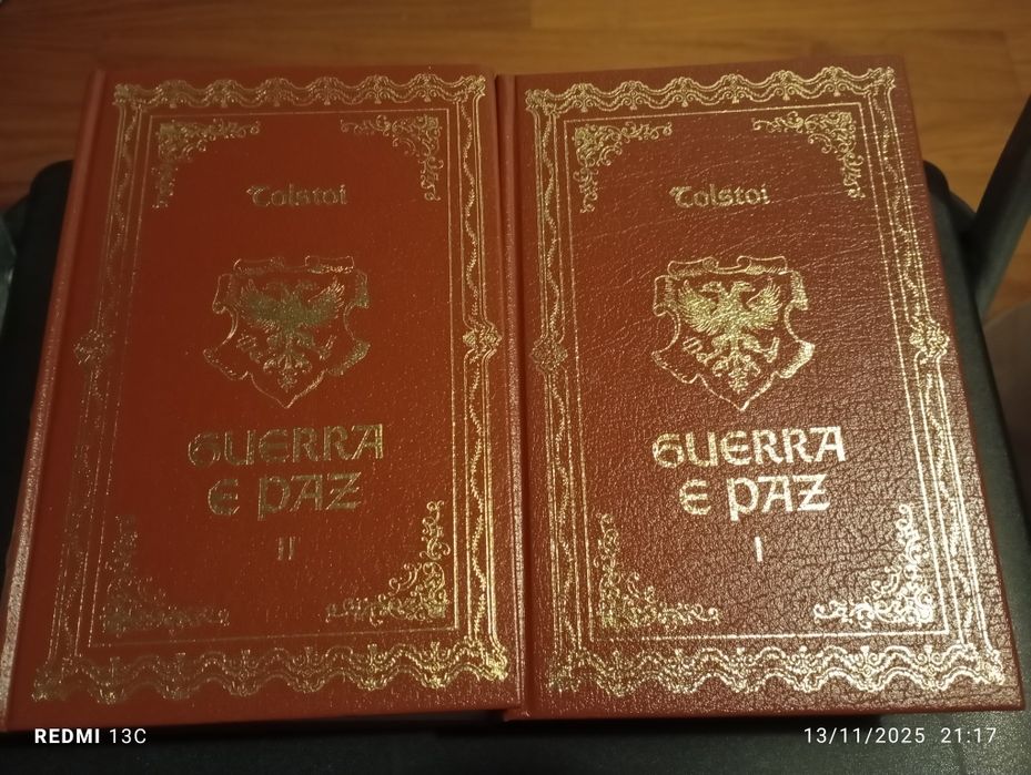 Livro "Guerra e paz"