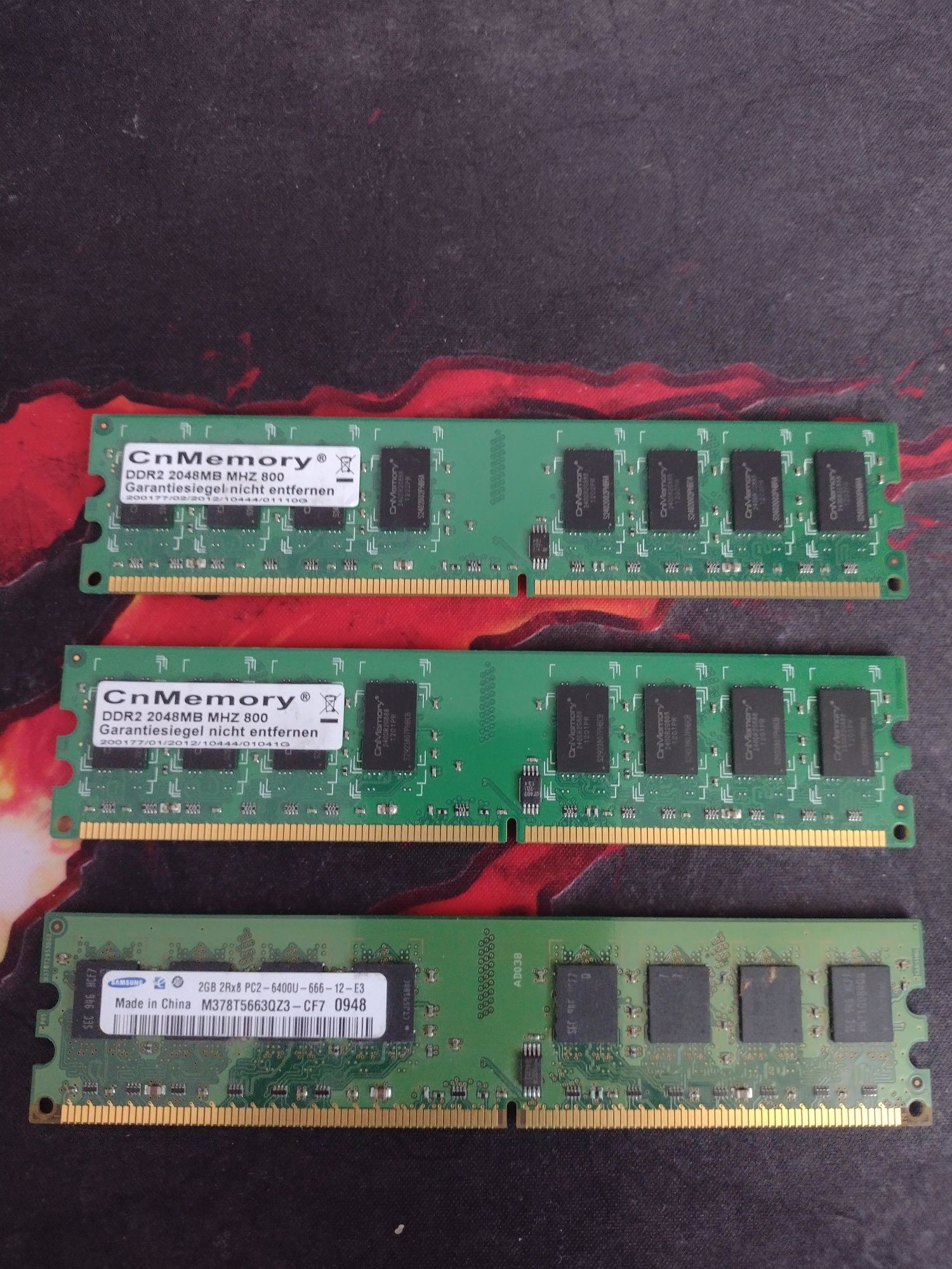 Pamięć RAM DDR2 6gb 3x2gb 800mhz