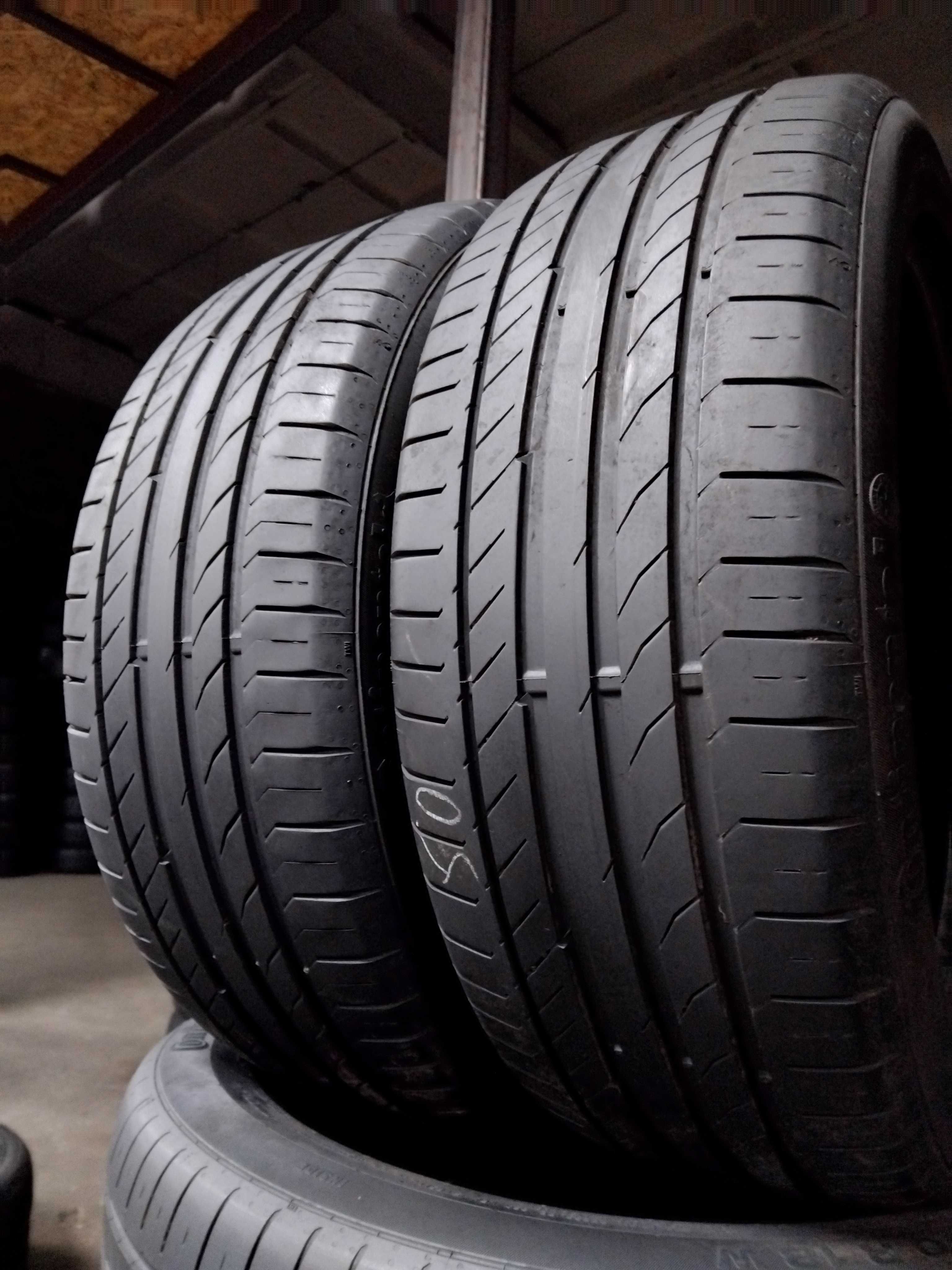 Шини бу 225/50 R18 Continental Sport Contact 5 Ran Flat Літо Комплект