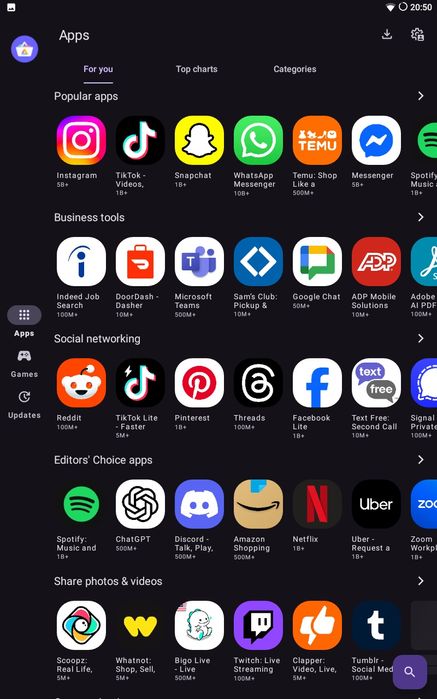 Samsung Galaxy TAB E - wszystko działa(Android 7)