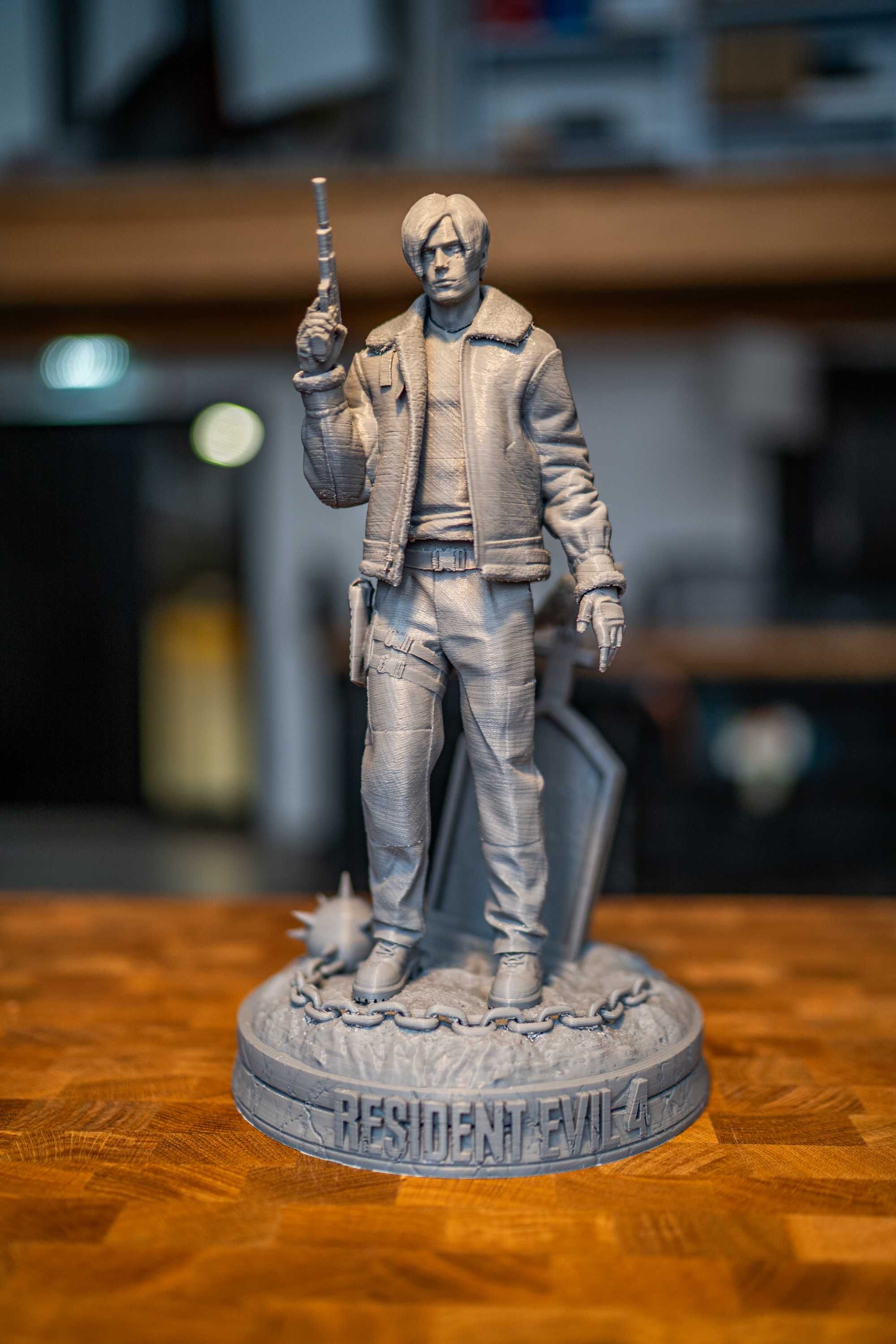 Leon RE4 - 3D Printed figurine