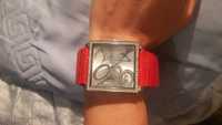 Relógio One bracelete vermelha