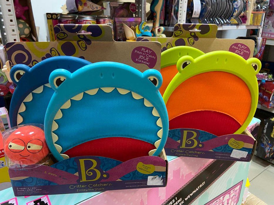 Развивающая Игра - Лягушки Акулы Ловушки Battat батат Оригинал