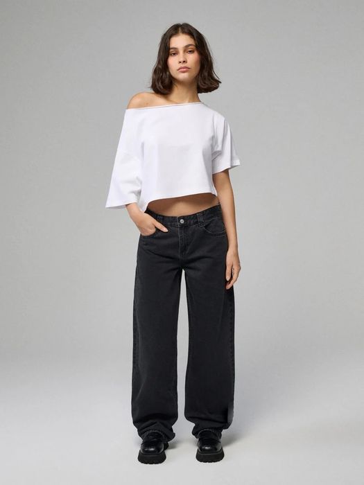 чорні джинси скейтери