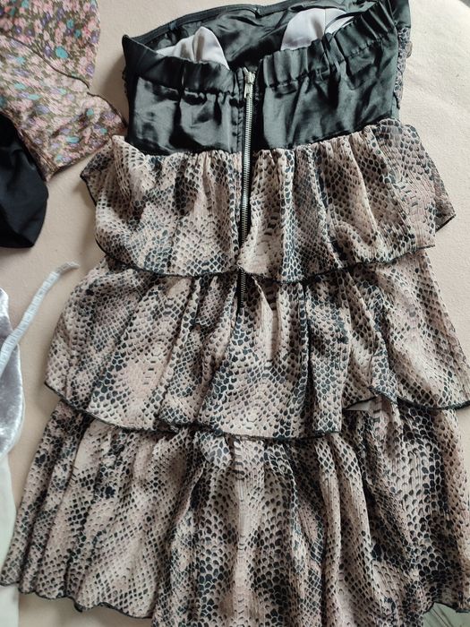 Sukienka XS panterka mini tally weijl