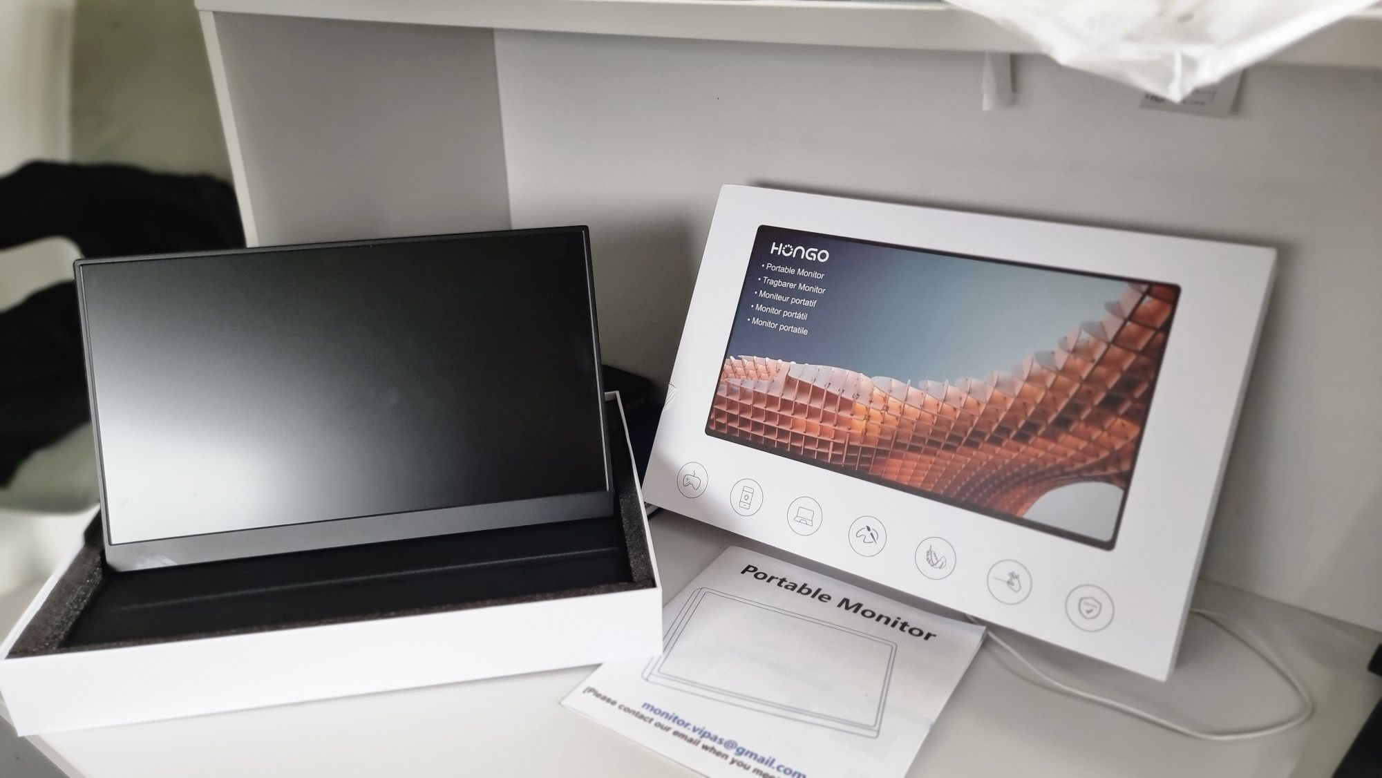 Monitor portable 15,6" HONGO