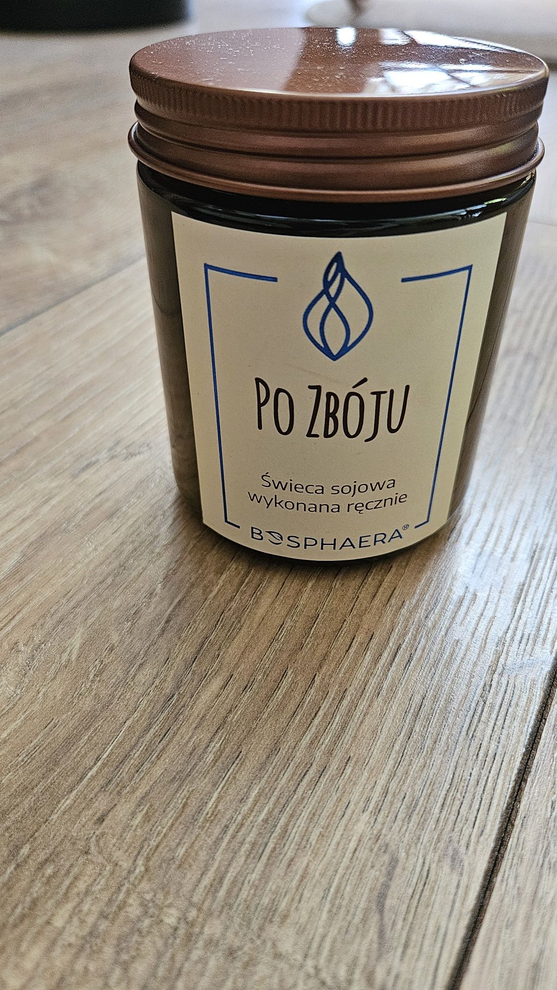 Świeca Sojowa Po Zbóju, Bosphaera, 190 g
